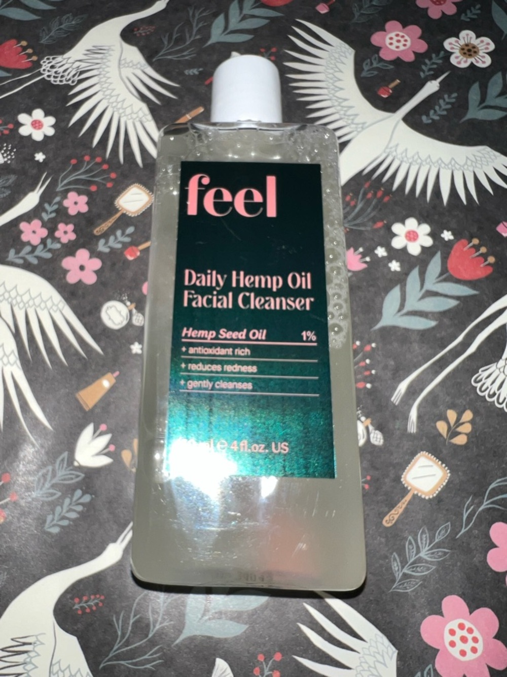 feel Daily Hemp Oil Facial Cleanser - Clear